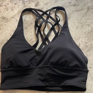 Black Lululemon Sports Bra